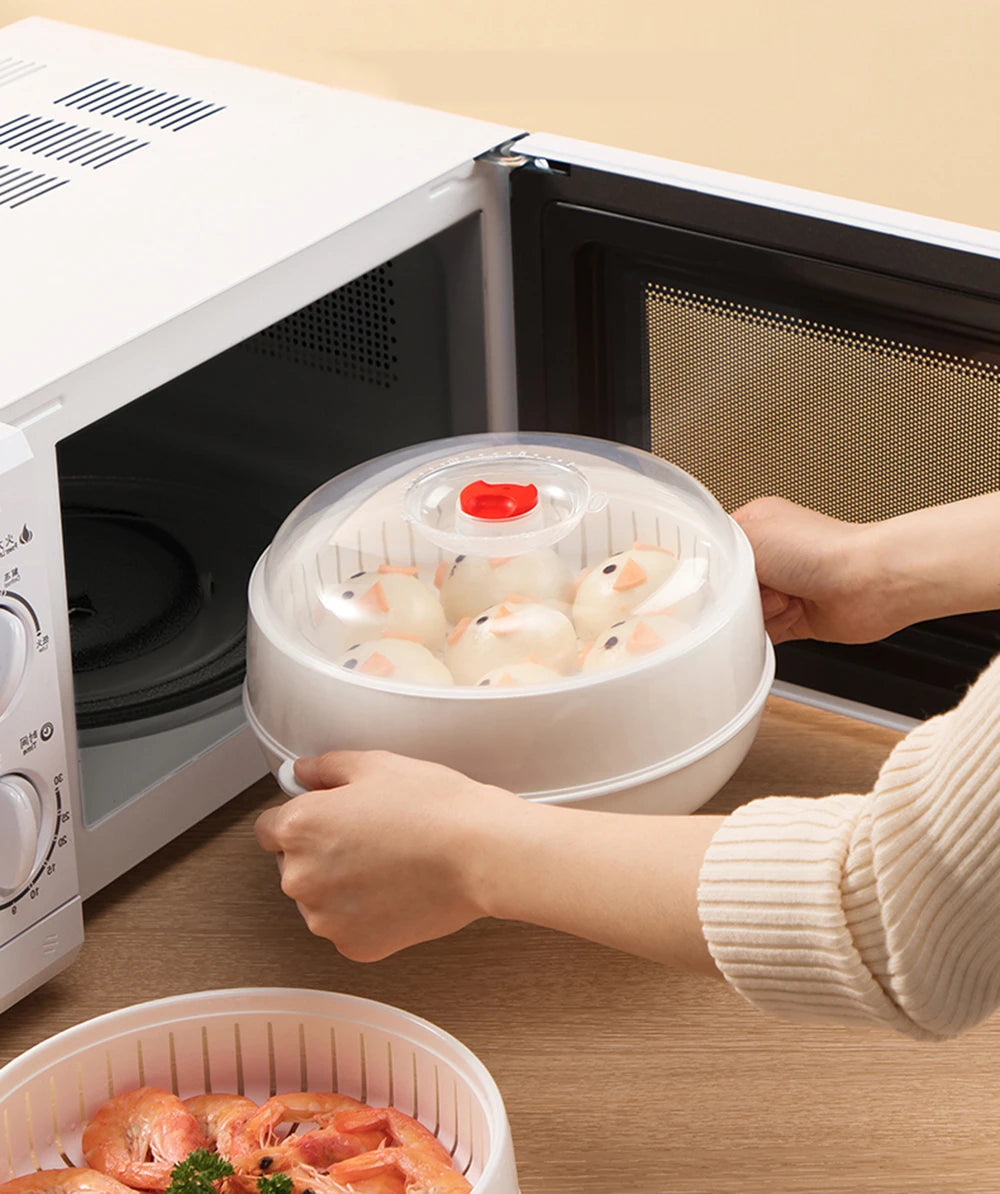 COOKER KING Microonde con Riscaldamento a Vapore Domestico di Grande Capacità