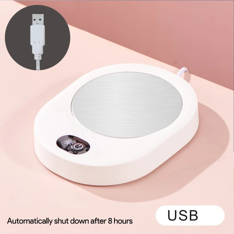 Scaldatazze Temperatura termostatica per caffè Latte Tè Acqua DC 5V USB Pad