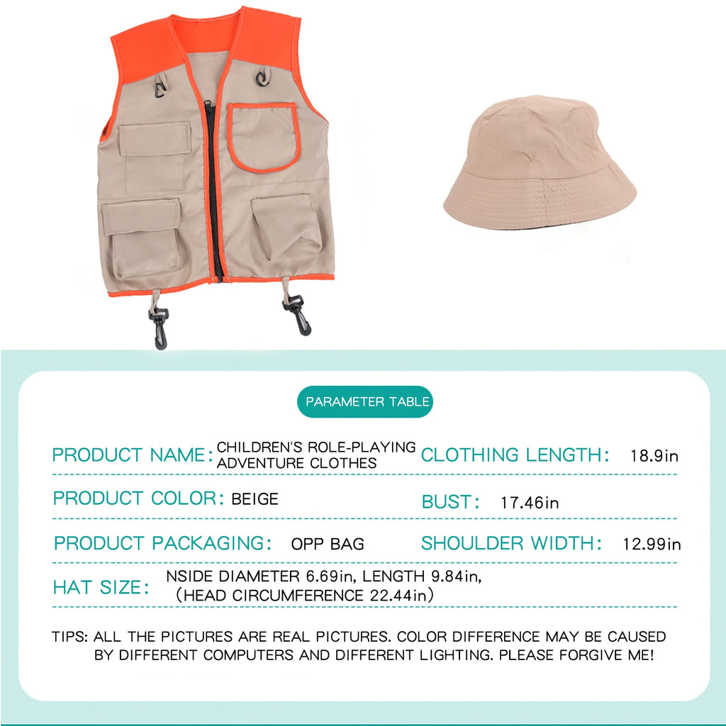 Costume explorer kit per bambini Kids Explorer Adventures