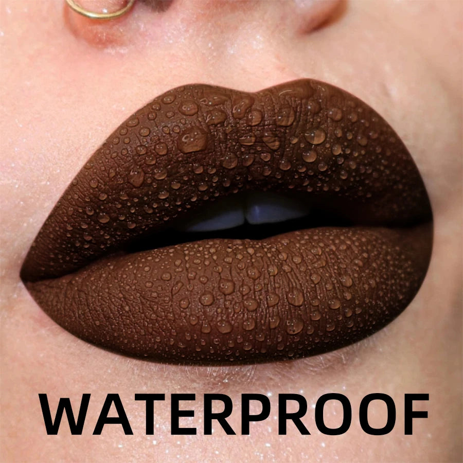 Matte Velvet Lip Gloss Impermeabile Rossetto liquido
