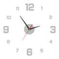 3D Orologio  senza cornice fai da te appeso a parete