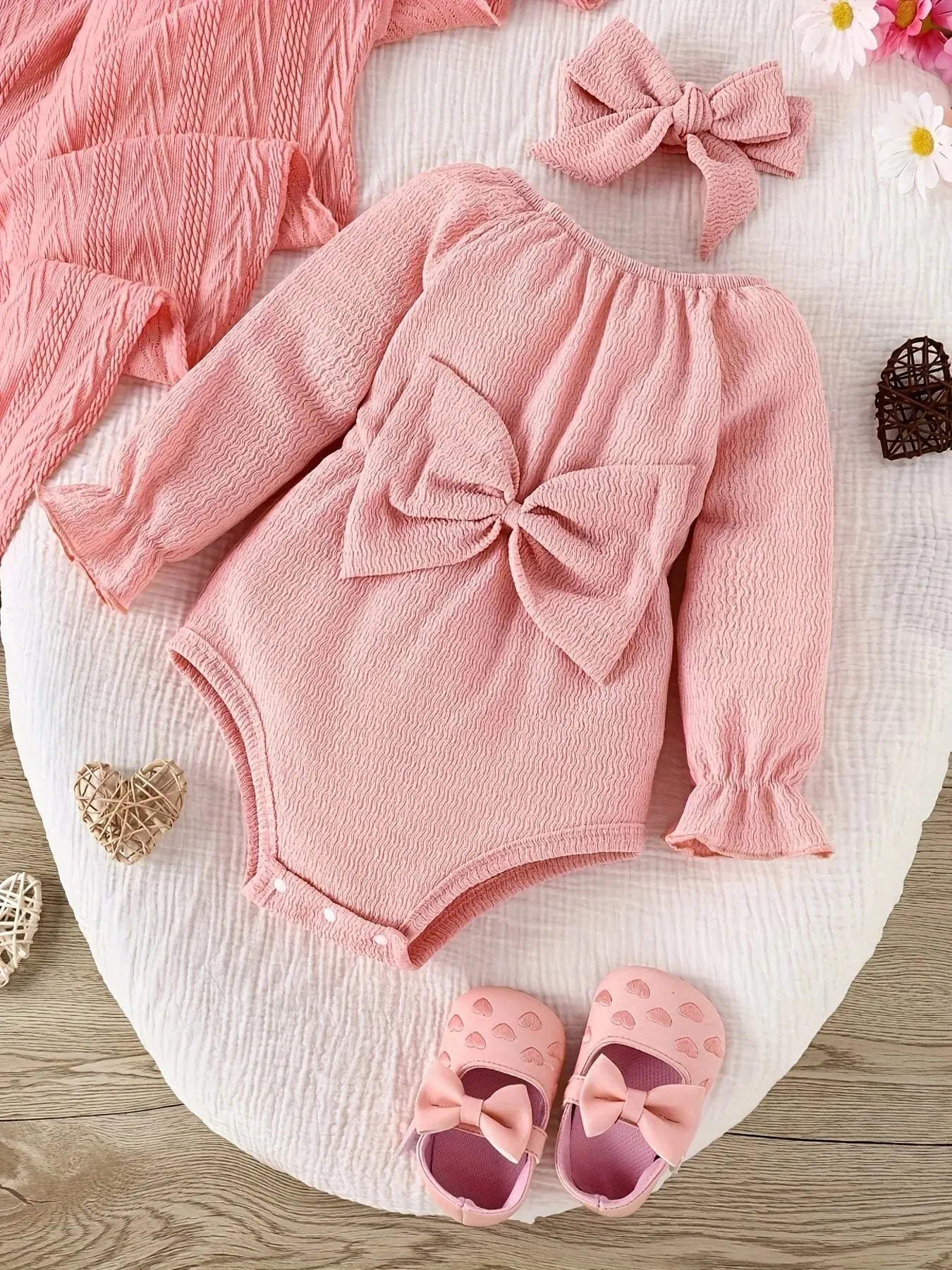 Set di due pezzi primavera bambini in cotone