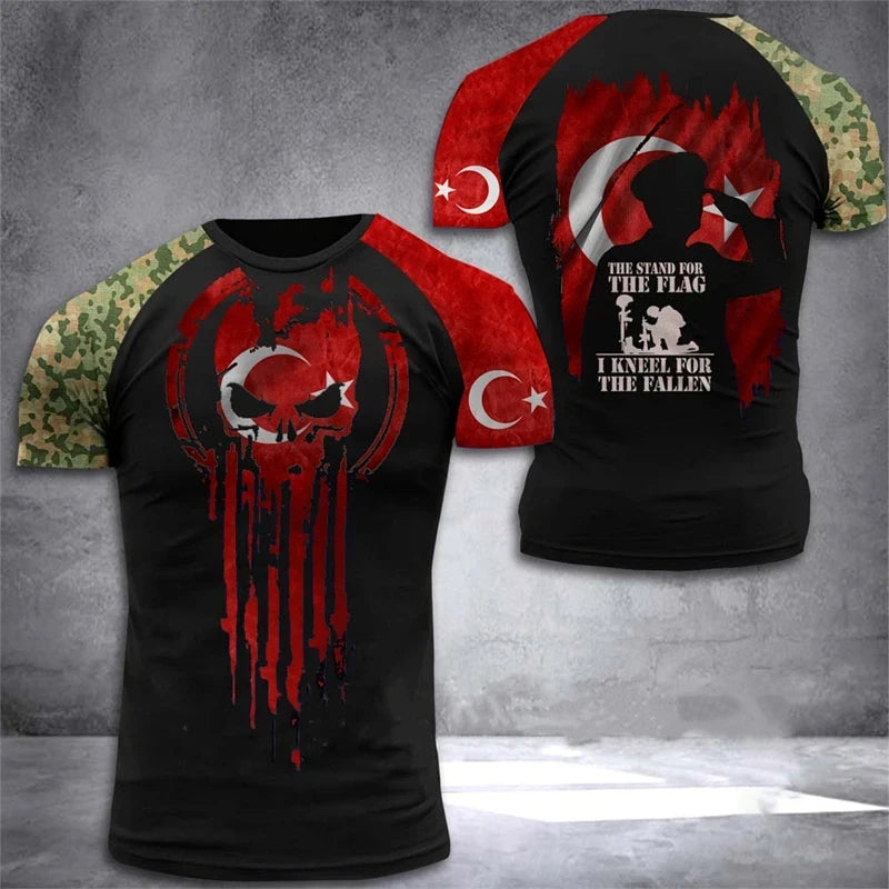 Turchia T-shirt da uomo Top