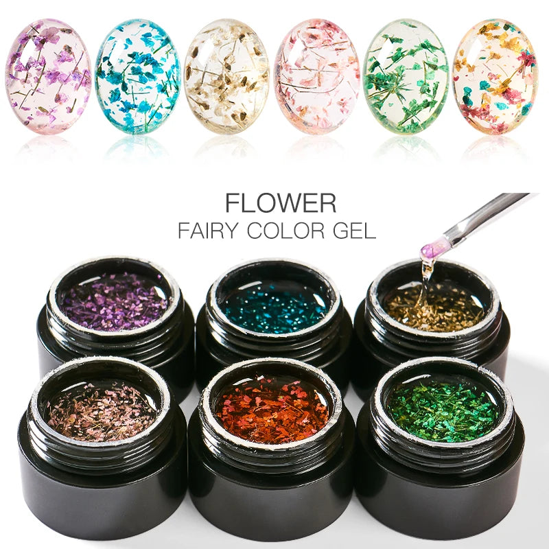MEET ACROSS 5ml Gel Smalto per unghie Nail Art Top Gel tutti i colori