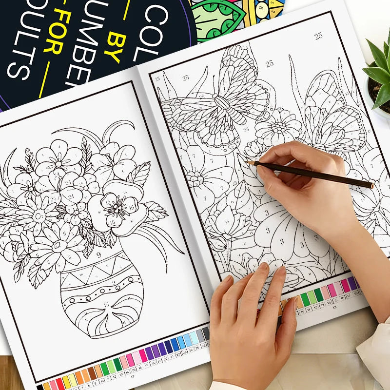 Libro da colorare 32 pagine Mandala Design