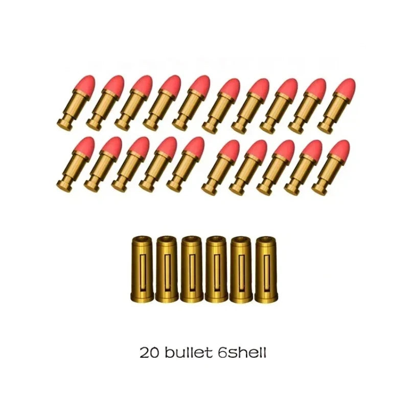 357 Revolver Launcher Pistola EVA Soft Dart
