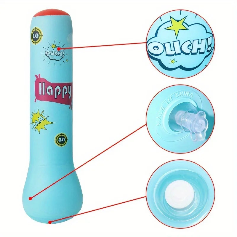 Borsa da boxe gonfiabile Bopper per bambini con azione di rimbalzo