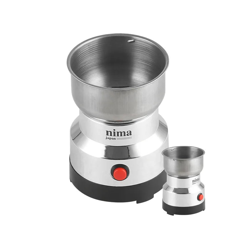 Mini smerigliatrice elettrica 300ml polverizzatrice ultrafine per alimenti per bambini Pepe spezie caffè mulino per cereali con 2/4 lame per uso domestico