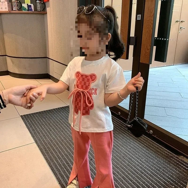 Abito per bambini a maniche corte Top 1-10 anni