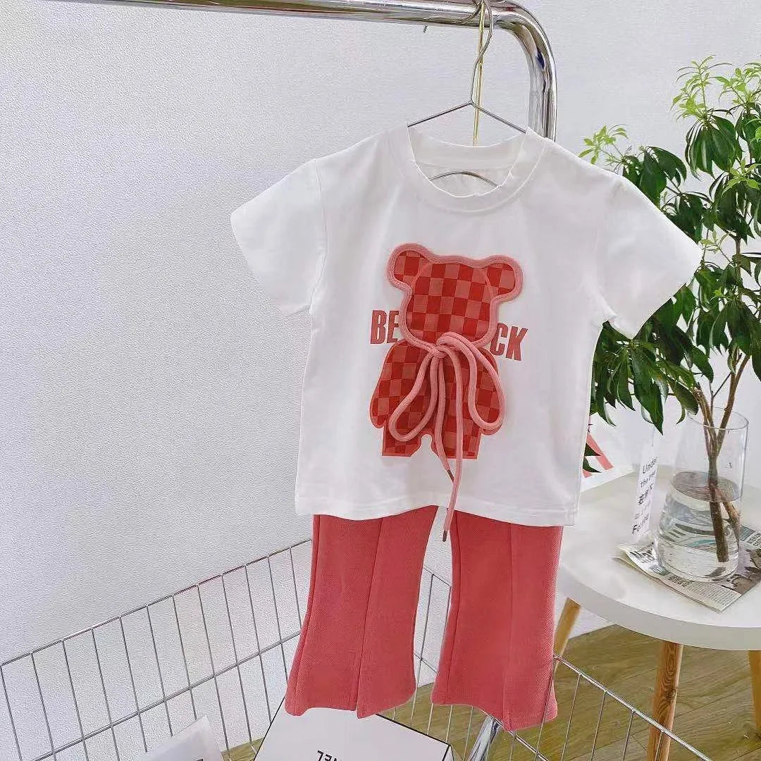 Abito per bambini a maniche corte Top 1-10 anni