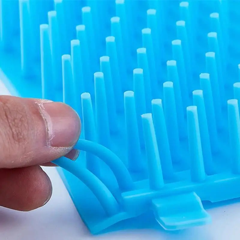 Tazza detergente per zampe di animali Pettini in silicone morbido Portatile