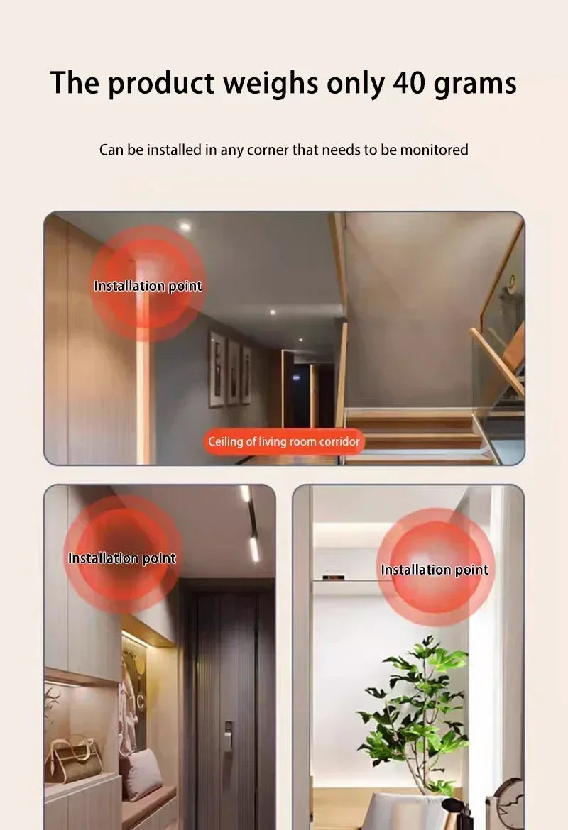 Telecamera di sicurezza WiFi 4K HD per la casa Mini Smart Indoor IP Surveillance con APP Remote Monitoring Portable Design 2026 NUOVO