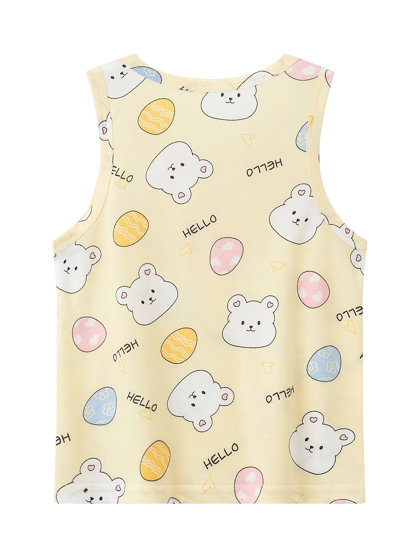 2 pezzi estivi per bambini comodi e carini pantaloncini  Set casual per la casa e l’esterno