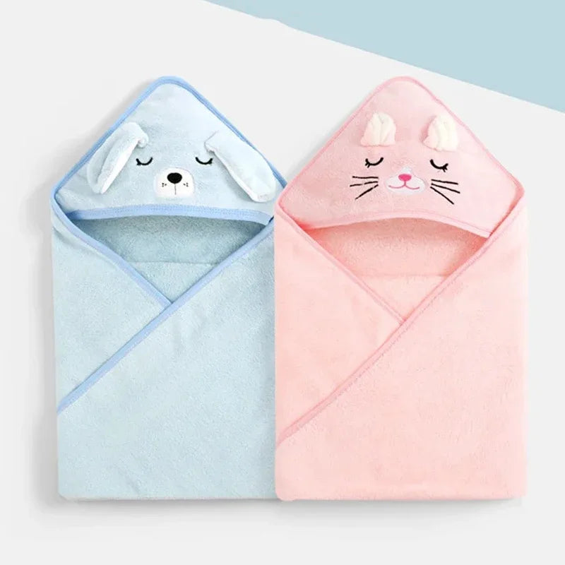 Cartoon Animal Baby Asciugamani da bagno con cappuccio per bambini