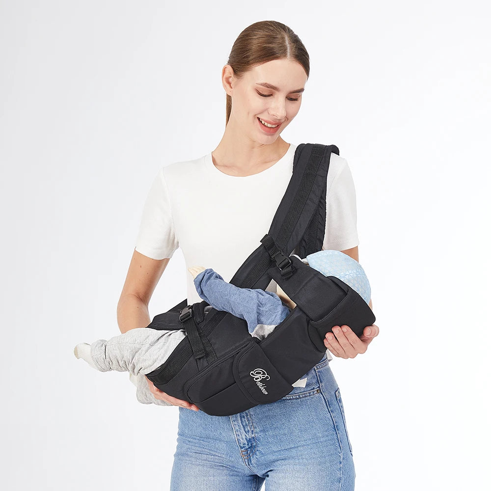 Marsupio per bambini, marsupio ergonomico 4 in 1 regolabile