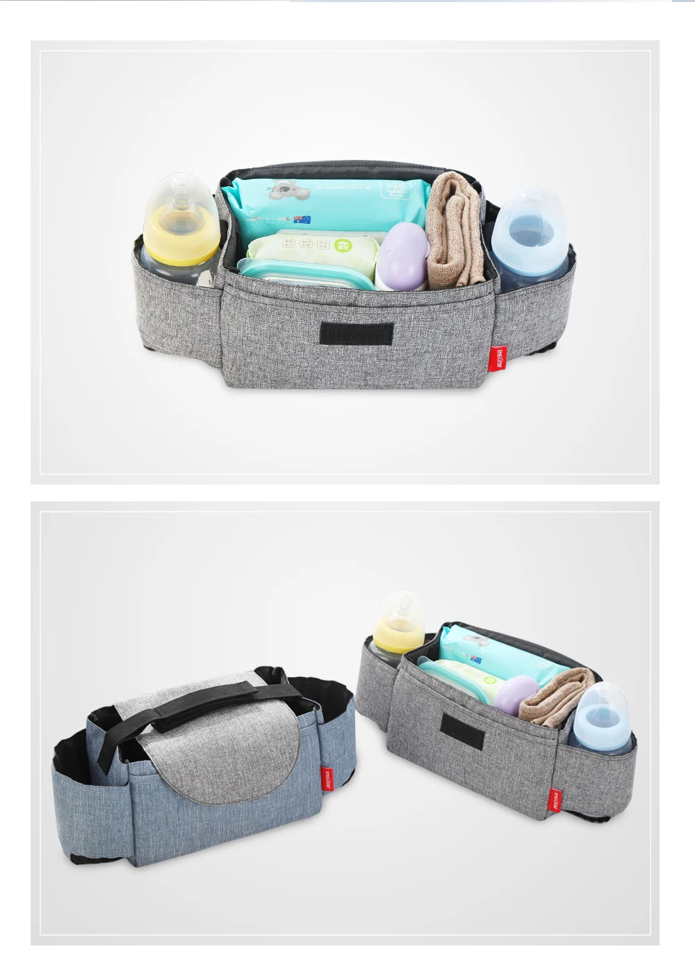 Borsa portaoggetti per passeggino