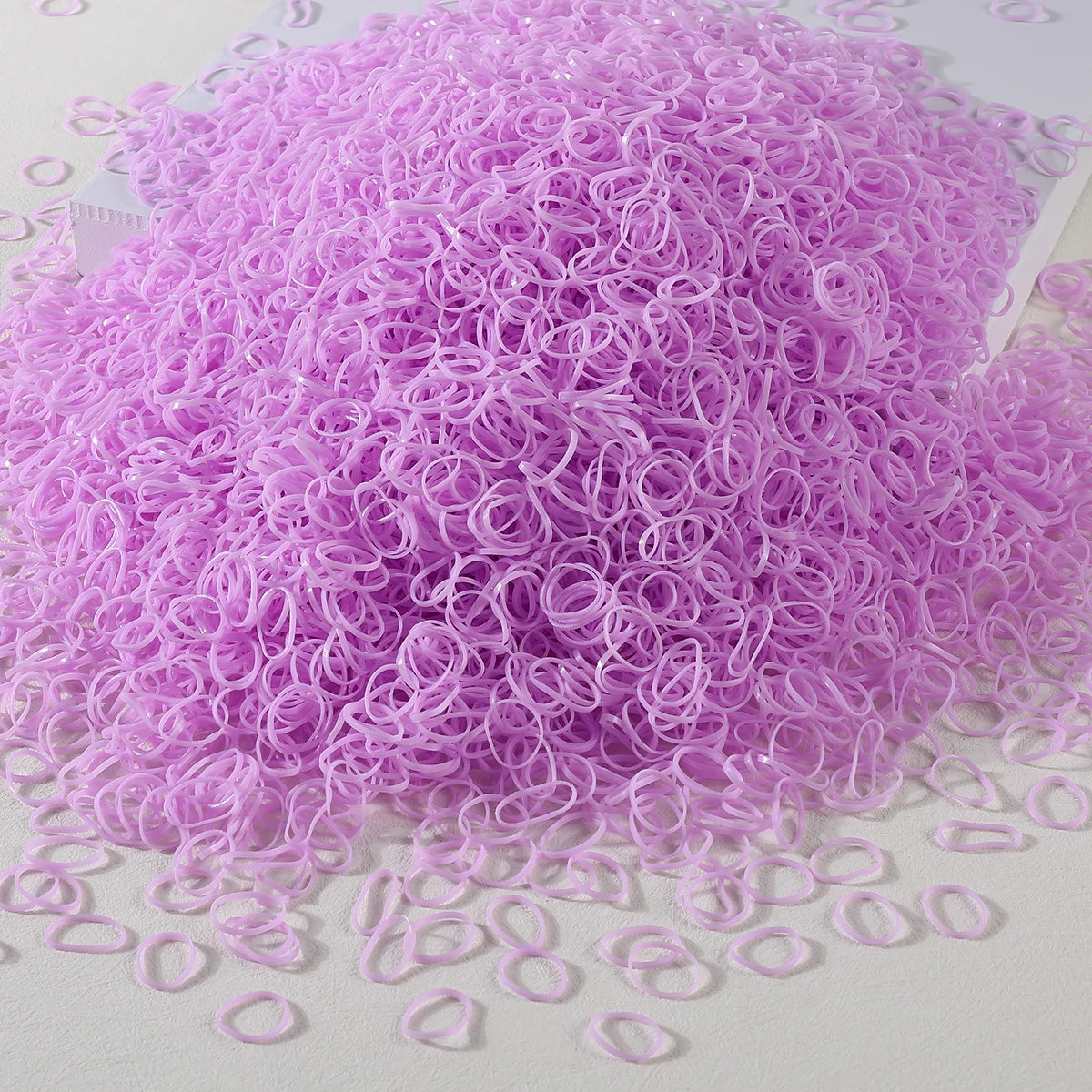 1000/2000Pcs mini elastici diversi colori