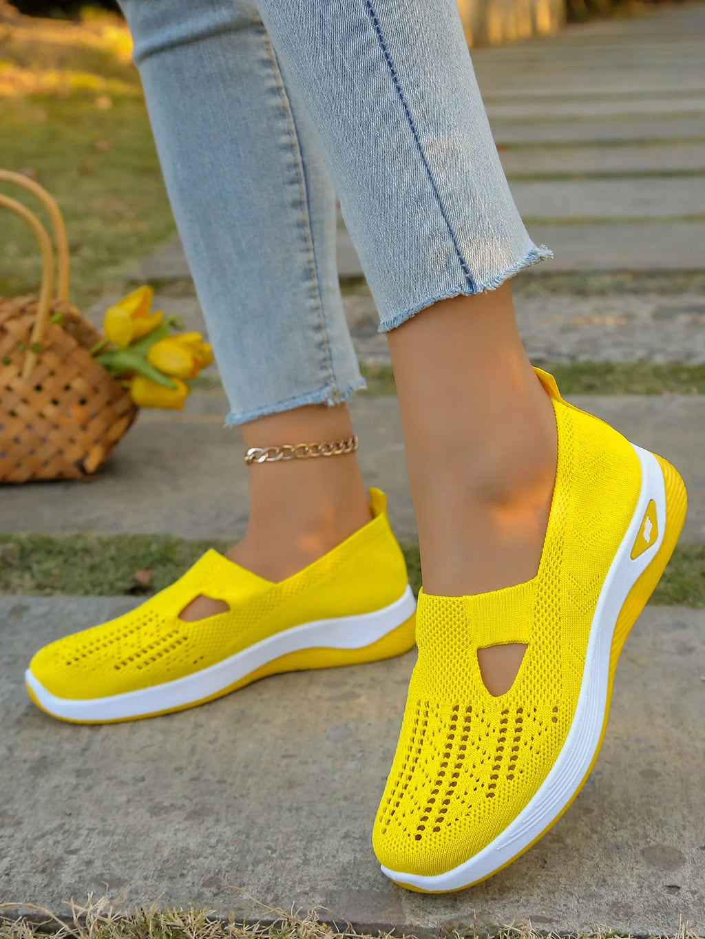 Scarpe sportive primaverili nuove da donna, alla moda, traspiranti, leggere, antiscivolo, resistenti all’usura,