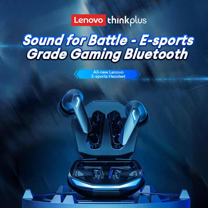 Lenovo GM2 Pro Cuffie Wireless Touch Control Auricolari Bluetooth Riduzione del rumore HiFi