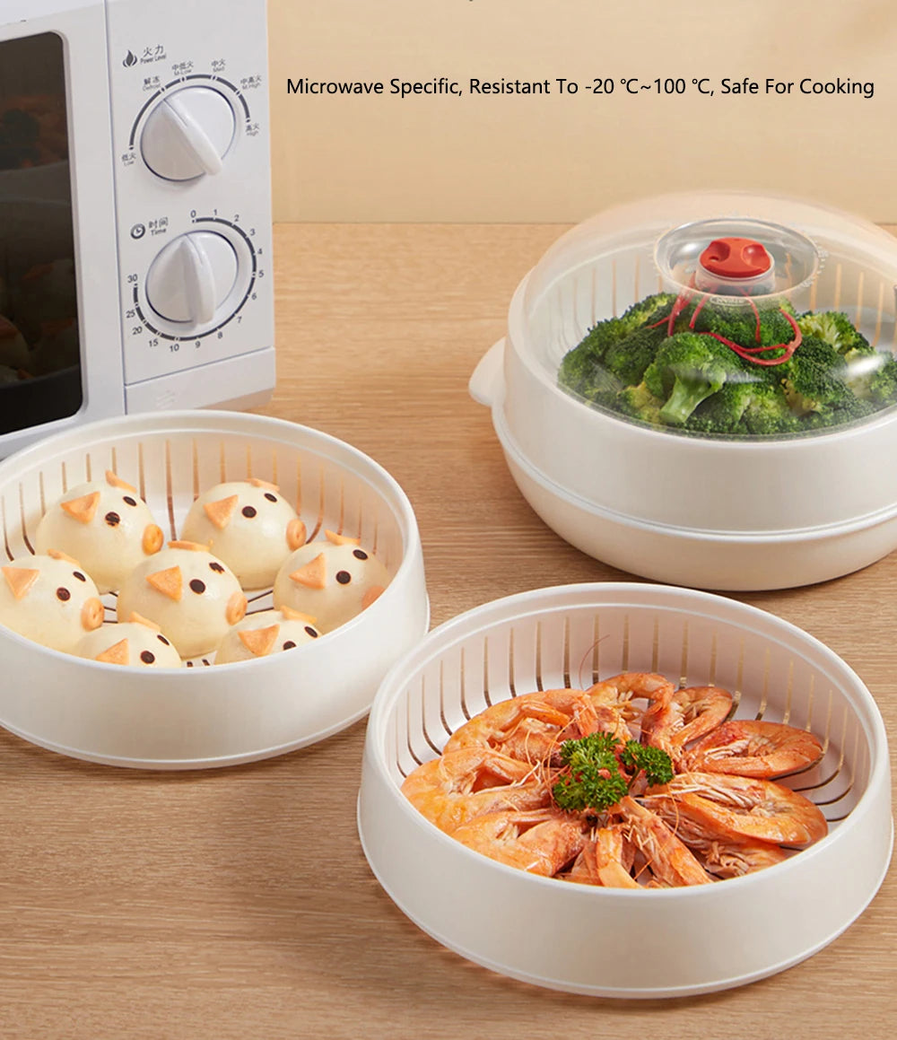 COOKER KING Microonde con Riscaldamento a Vapore Domestico di Grande Capacità