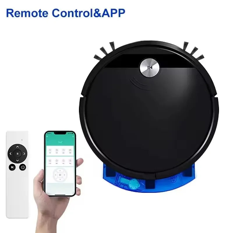 DERMA Robot aspirapolvere intelligente senza fili Multifunzionale Super silenzioso 2800AP Humidifying per uso domestico