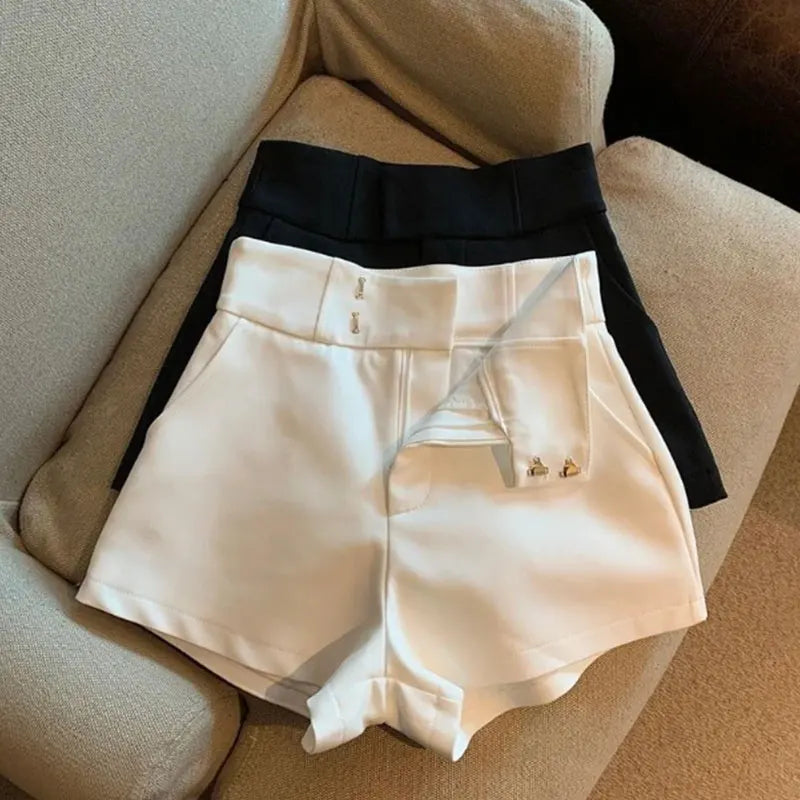 Pantaloncini da donna Elegance Pantaloncini a vita alta