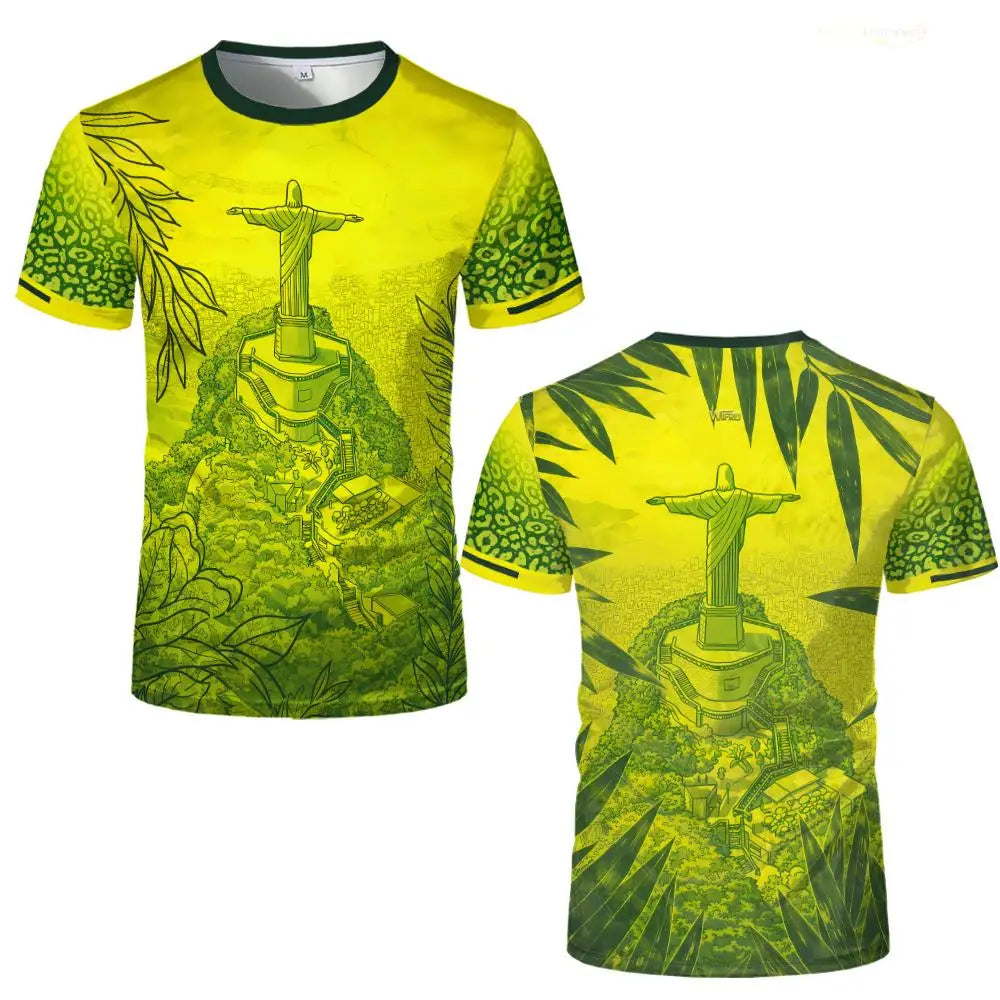 🇧🇷T-shirt Unisex a maniche corte Brasil 2026