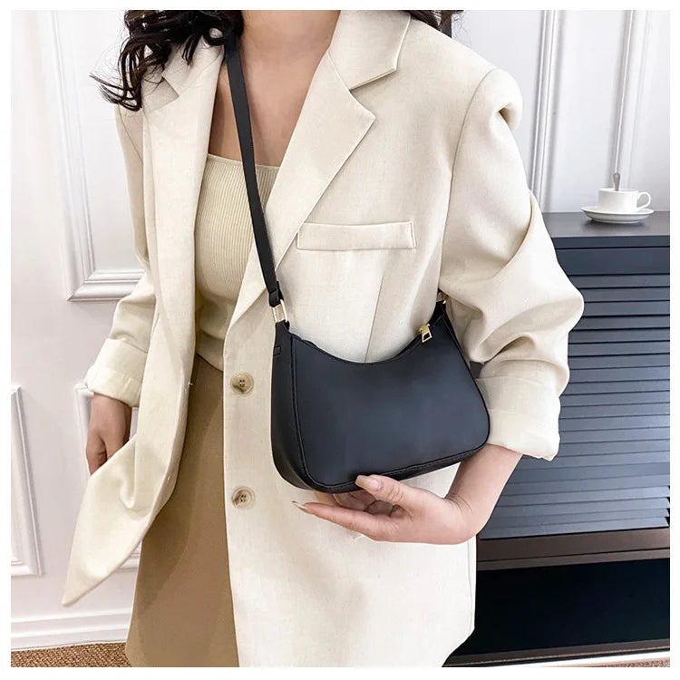 Borsa a tinta unita alla moda,  elegante e di alta qualità
