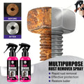 Spray antiruggine multiuso 1PC- 120ML, eliminatore di ossidazione del ferro ad azione rapida, ripristina la lucentezza, sicuro su varie superfici