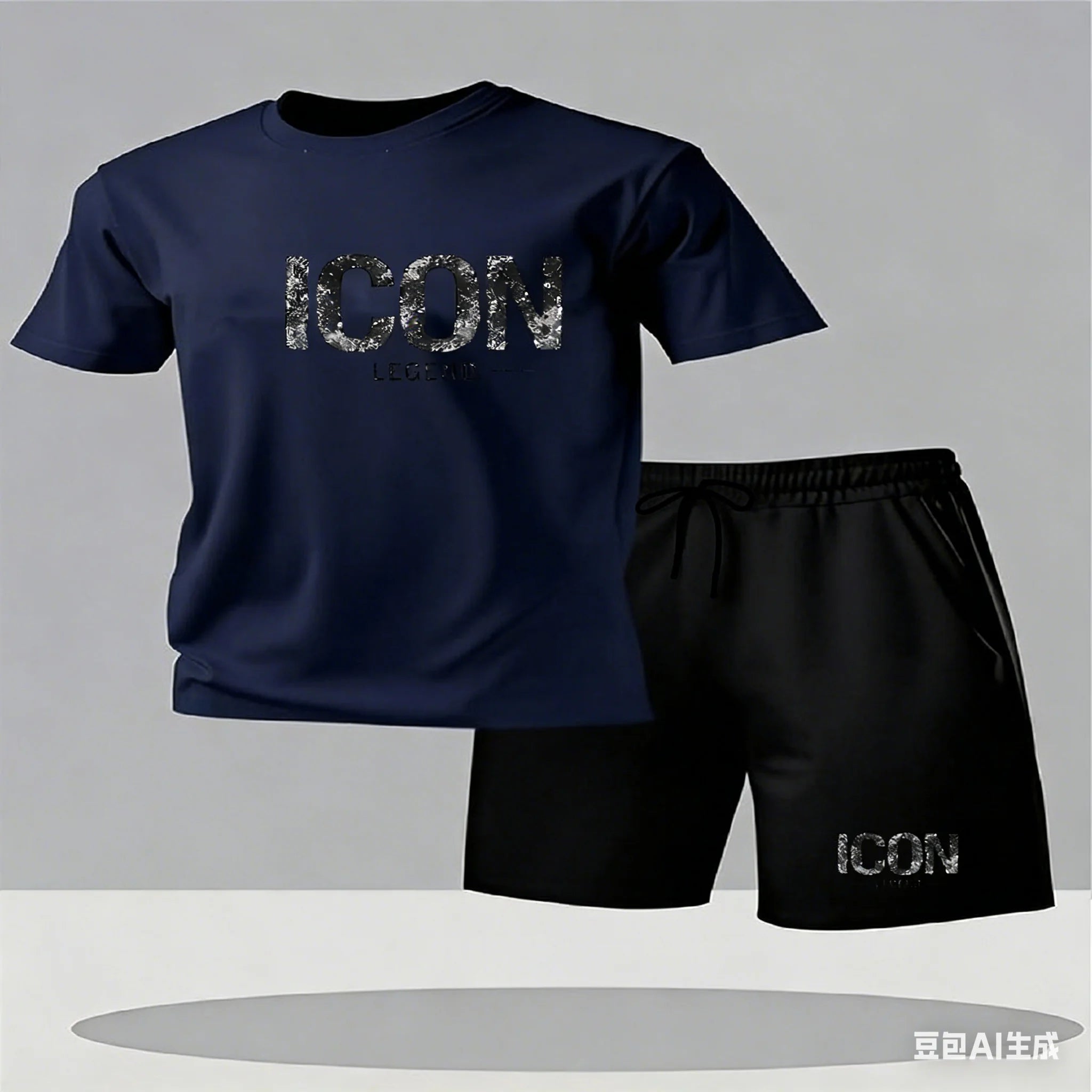 Set Estate T-shirt e pantaloncini Stampa ICON
