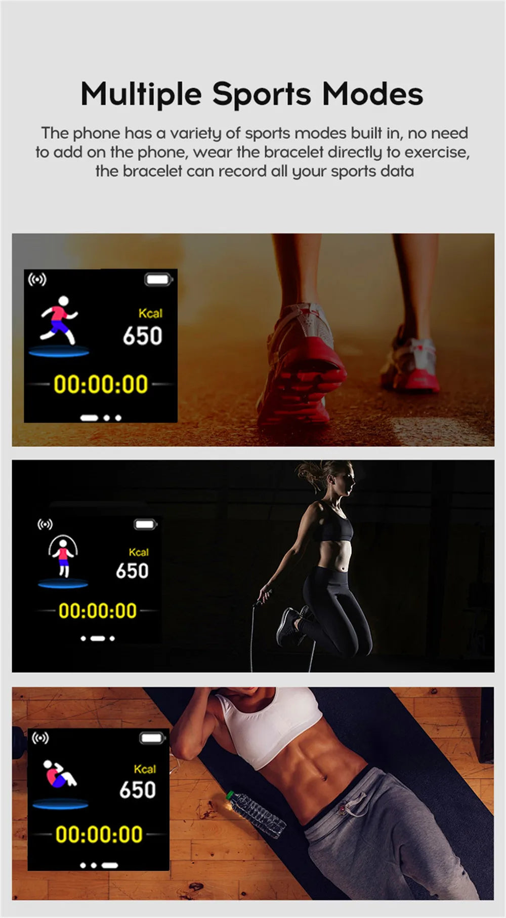 Smartwatch Unisex  per Android IOS