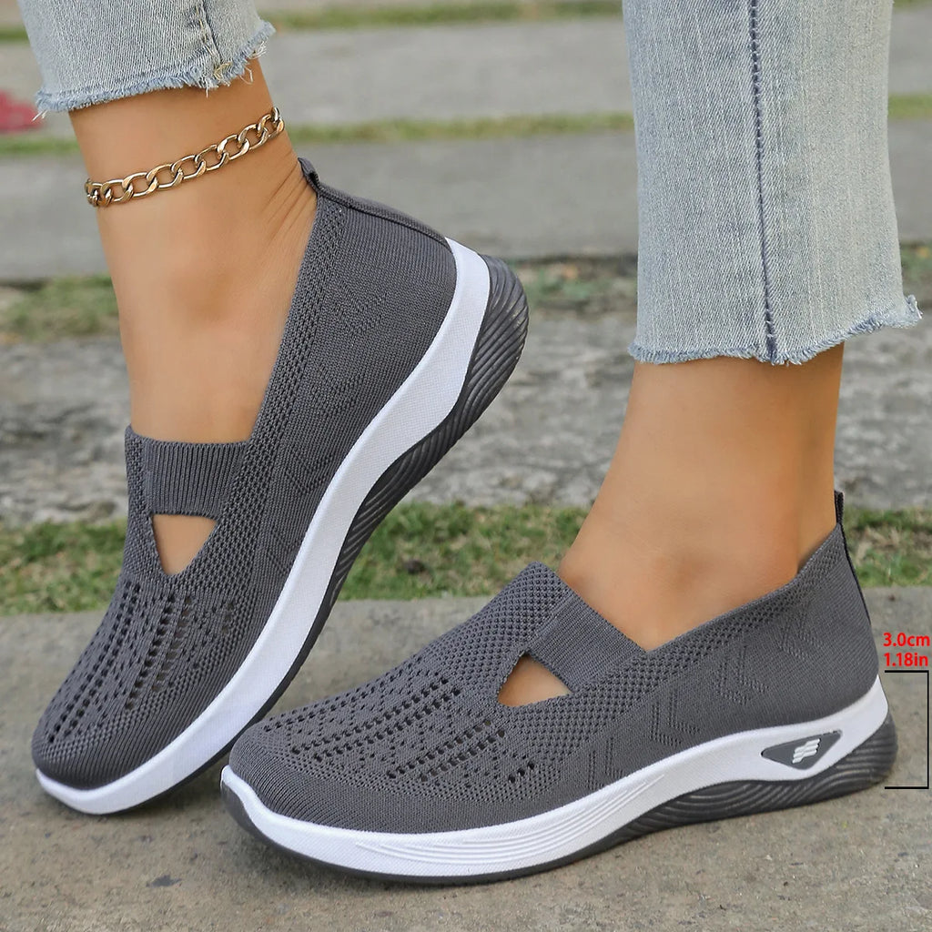 Scarpe sportive primaverili nuove da donna, alla moda, traspiranti, leggere, antiscivolo, resistenti all’usura,