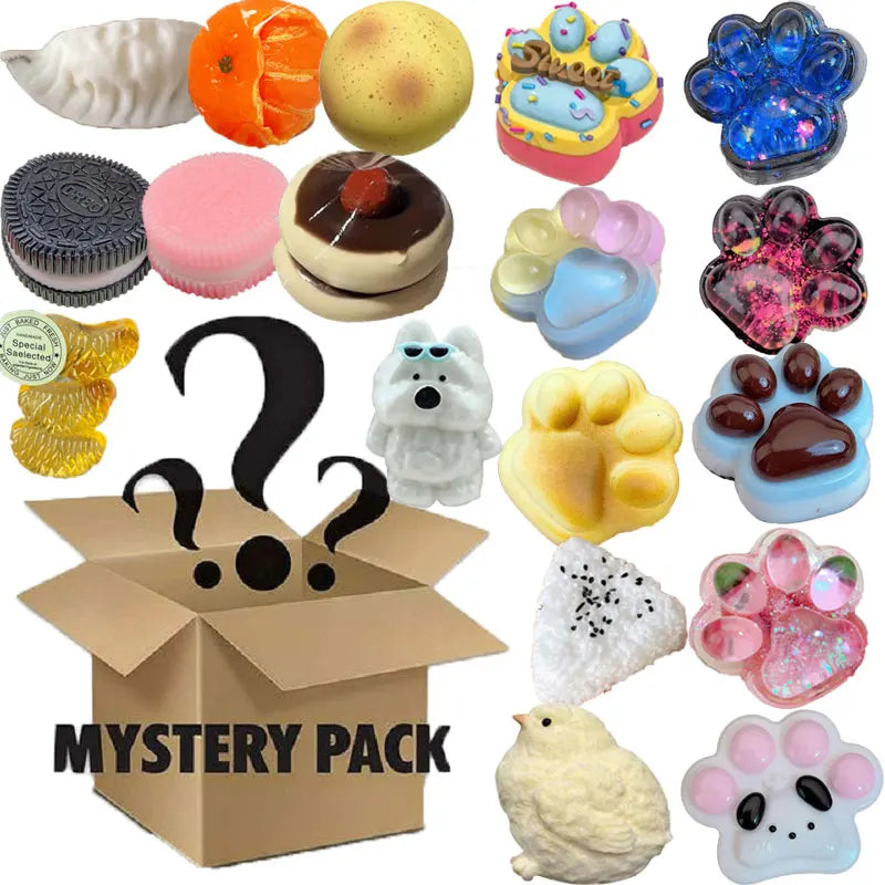Mystery box Toy Paw Squishy antistress i più RARI
