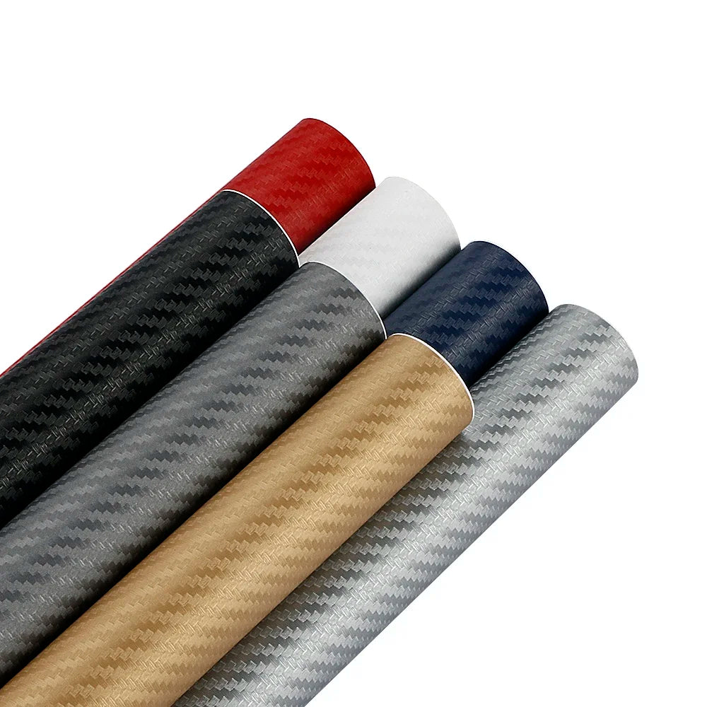 Vinile Wrap Sheet Roll in fibra di carbonio 130x30
