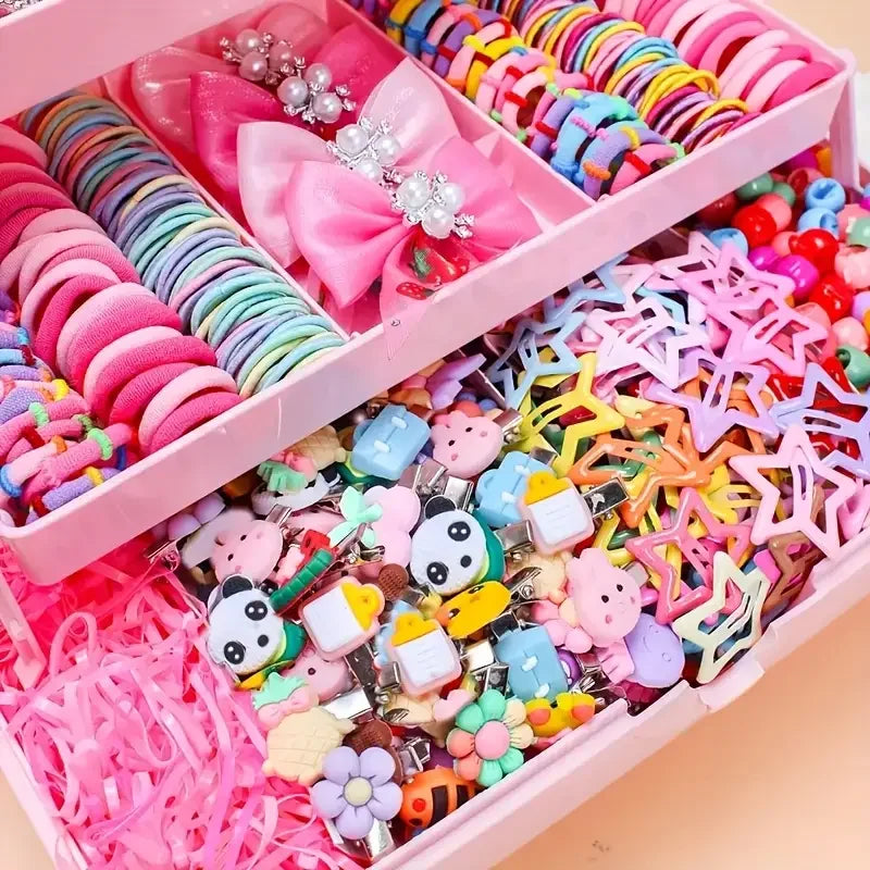 Set di accessori per capelli 500 Pz
