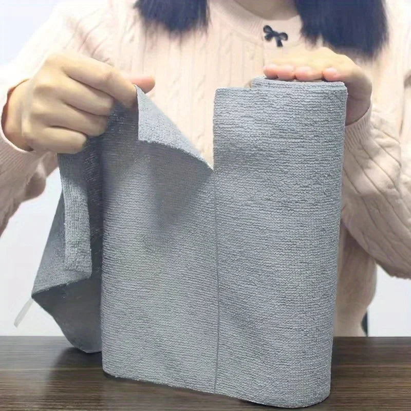 20 m Rotolo strofinaccio in microfibra riutilizzabile a doppia faccia panno per la pulizia della cucina per piatti utensili accessori da cucina