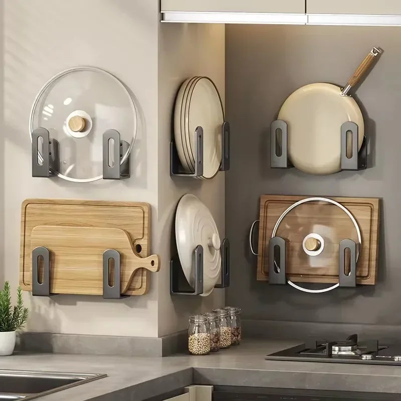 2 pezzi Ripiano per cucina Supporto per contenitori
