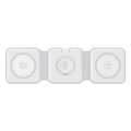 Stazione di ricarica magnetica da viaggio wireless charter portatile 3 in 1 completamente compatibile con il dock di ricarica compatto pieghevole MagSafe