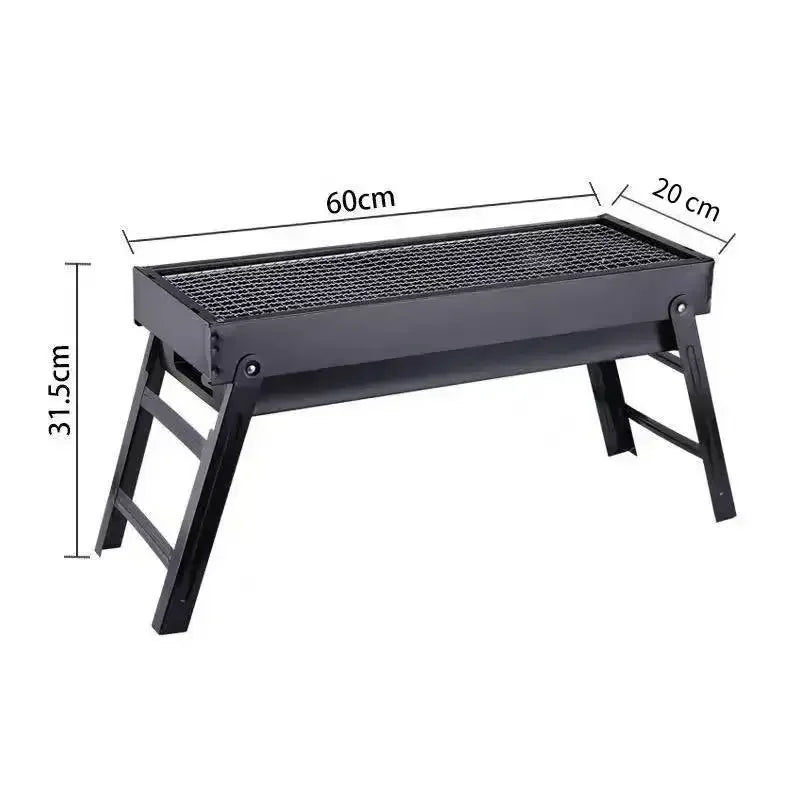 Barbecue pieghevole portatile
