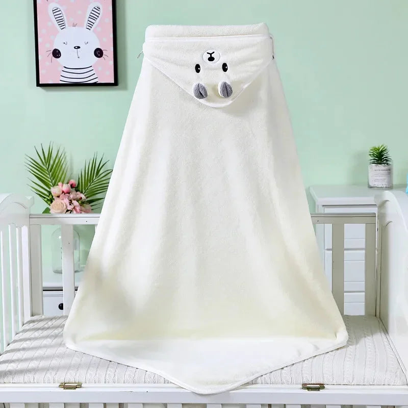 Cartoon Animal Baby Asciugamani da bagno con cappuccio per bambini