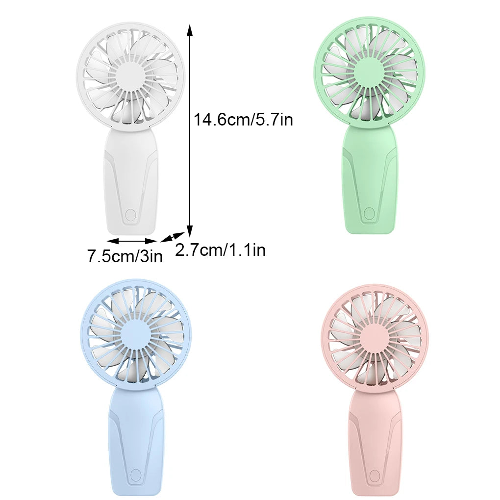 Piccolo ventilatore portatile portatile  ricaricabile USB