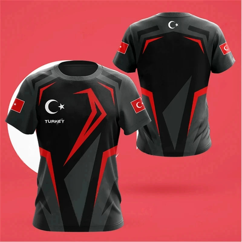 Turchia T-shirt da uomo Top