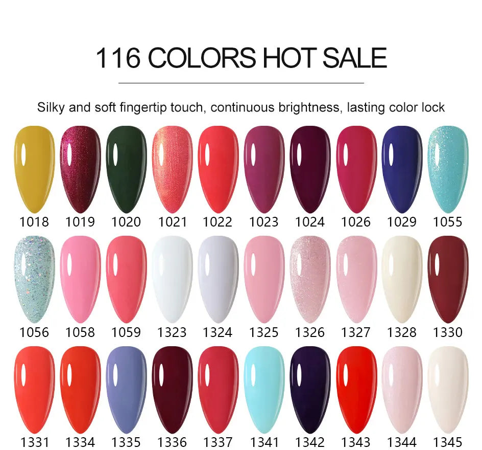 CLOU BEAUTÈ  15/10ml Semipermanente Gel Smalto Unghie 400 colori disponibili