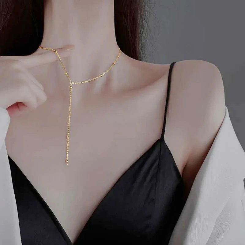 LATS Collana doppio strato donna