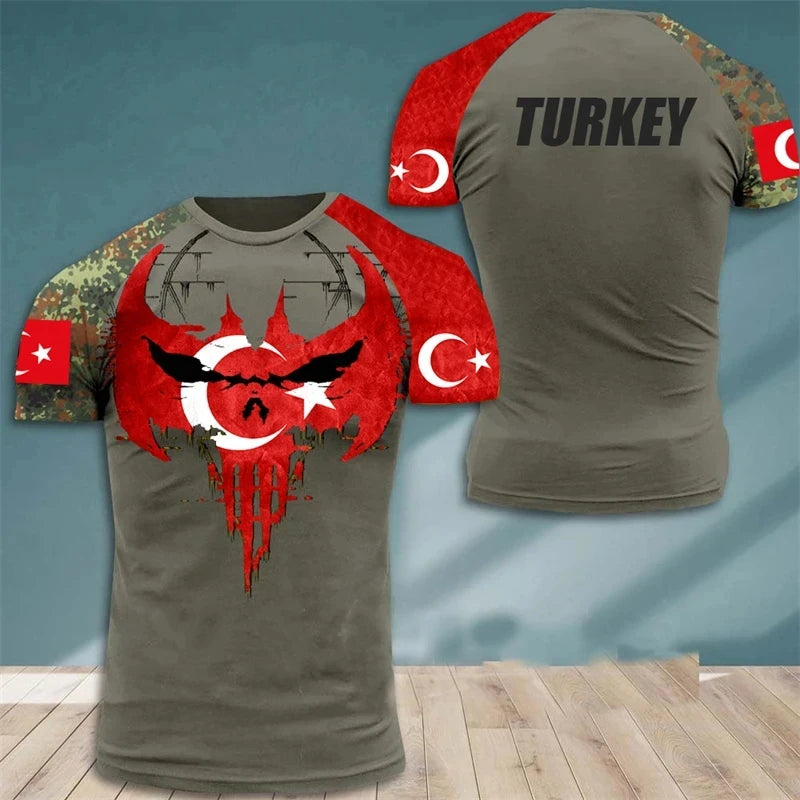Turchia T-shirt da uomo Top