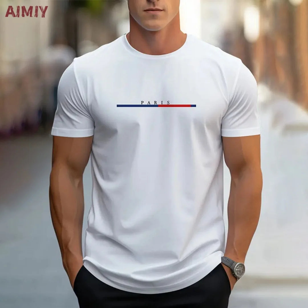 T-shirt da uomo Paris