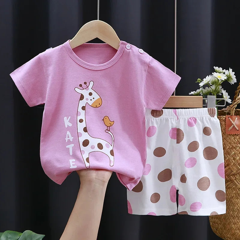 Set estivo per bambini in cotone