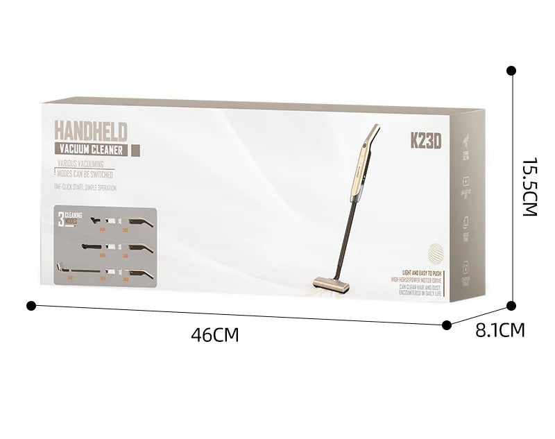 Aspirapolvere senza fili 20000Pa Aspirazione Potente aspirapolvere portatile a basso rumore Accessori multipli per soddisfare le tue esigenze della casa
