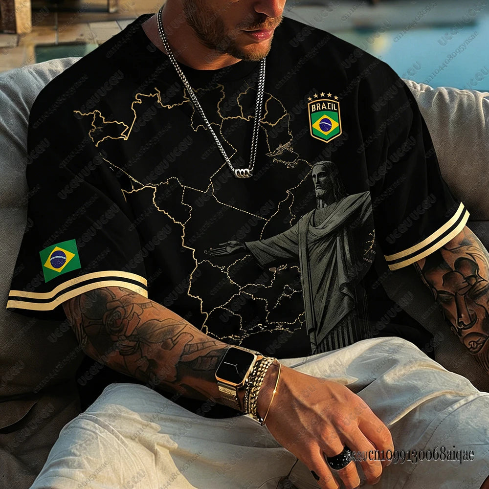 🇧🇷2026 T-shirt Brasil a maniche corte Top Quality vari colori