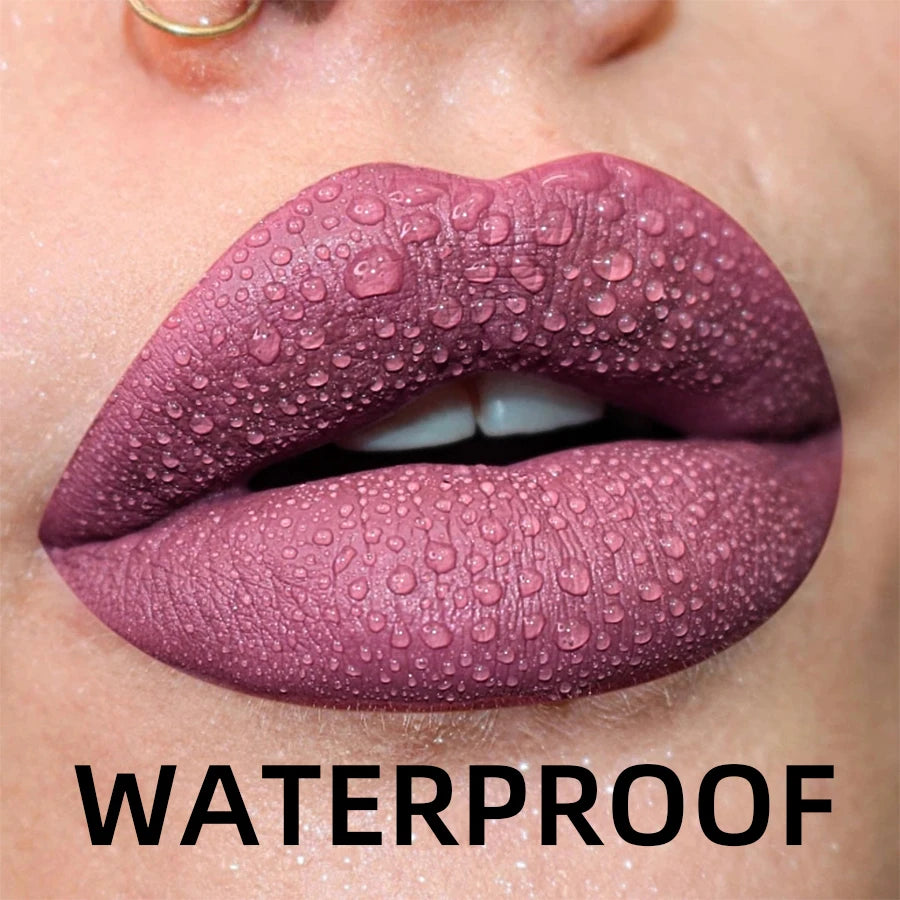 Matte Velvet Lip Gloss Impermeabile Rossetto liquido
